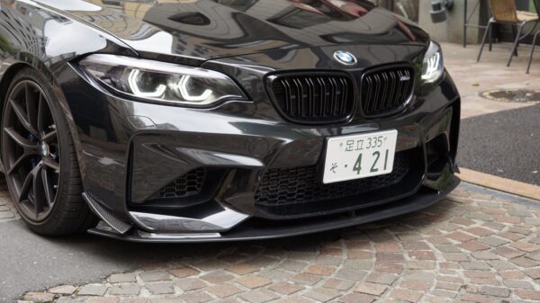 BMW　M2　AC SCHNITZERのフロントスポイラー